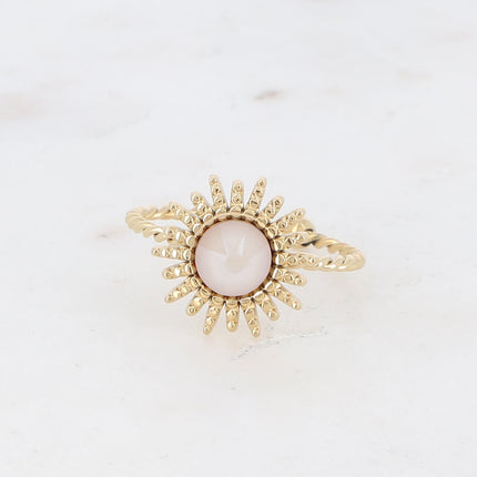 Bague Dao - soleil et cristal Swarovski® PP30