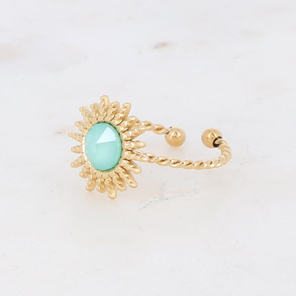 Bague Dao - soleil et cristal Swarovski® PP30