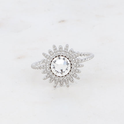 Bague Dao - soleil et cristal Swarovski® PP30