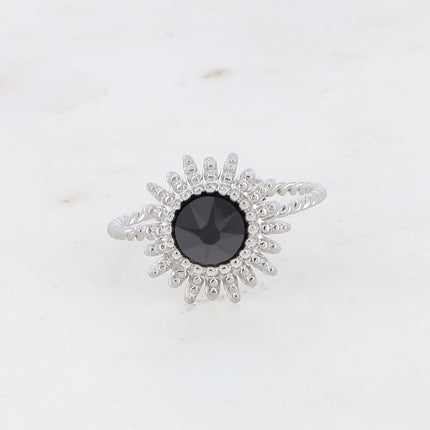 Bague Dao - soleil et cristal Swarovski® PP30