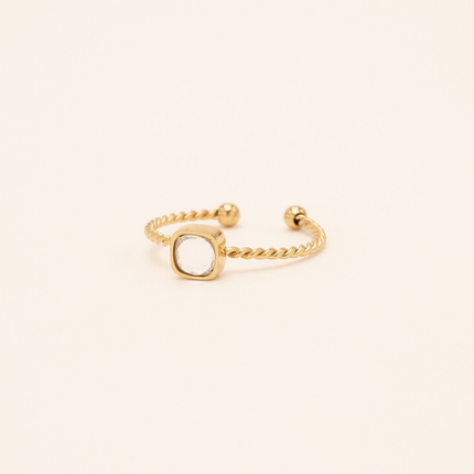 Amael Ring - 5mm crystals