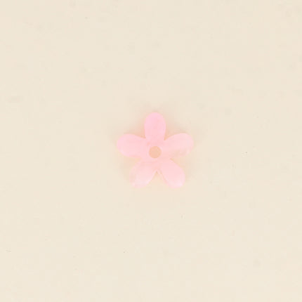 Perles de fleur à 5 pétales en acétate - 29 mm