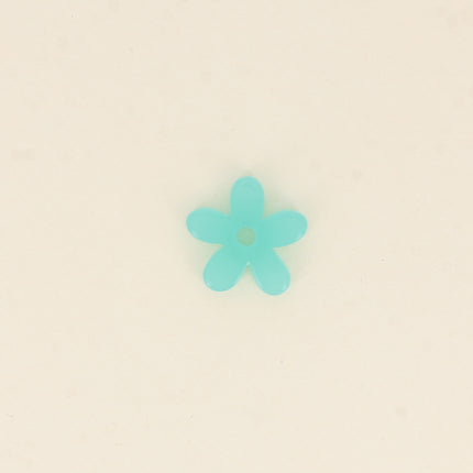 Perles de fleur à 5 pétales en acétate - 29 mm