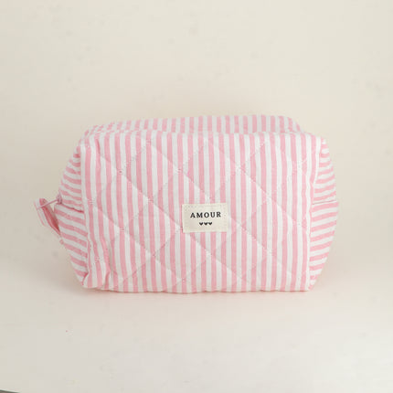 Large pencil case - made of cotton/polyester - 23 x 12 x 14 cm
