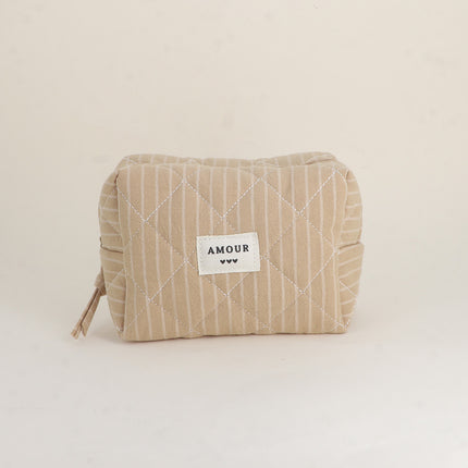 Trousse - AMOUR et 3 coeurs - 15 x 10 x 8 cm