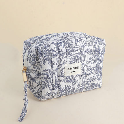 Trousse - AMOUR et 3 coeurs - 15 x 10 x 8 cm