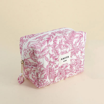 Trousse - AMOUR et 3 coeurs - 15 x 10 x 8 cm