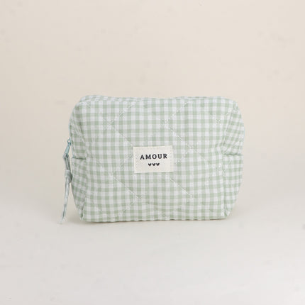 Trousse - AMOUR et 3 coeurs - 15 x 10 x 8 cm