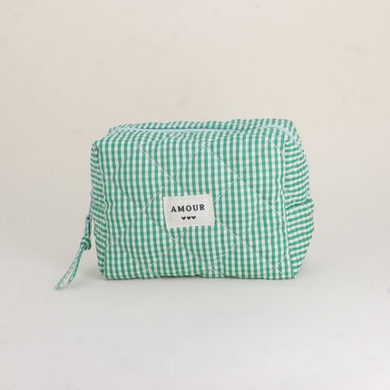 Trousse - AMOUR et 3 coeurs - 15 x 10 x 8 cm