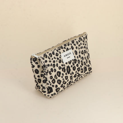 Trousse - AMOUR, 3 coeurs, motifs - 19 x 11 cm