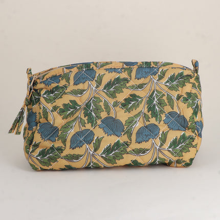 Large pencil case - pretty patterns and LOVE with 3 hearts, 100% polyester, 20 x 11 x 11.5 cm