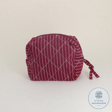 Trousse - jolis motifs 100% polyester, 15 x 10 x 8 cm