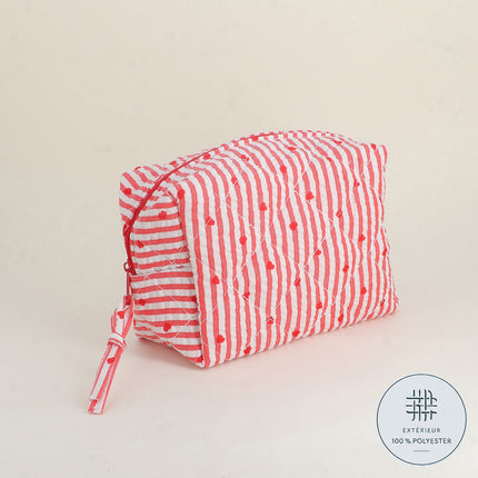 Trousse - jolis motifs 100% polyester, 15 x 10 x 8 cm