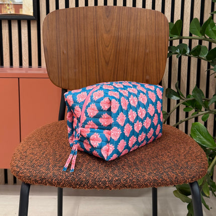 Grande trousse - jolis motifs, 100% polyester, 23 x 12 x 14 cm