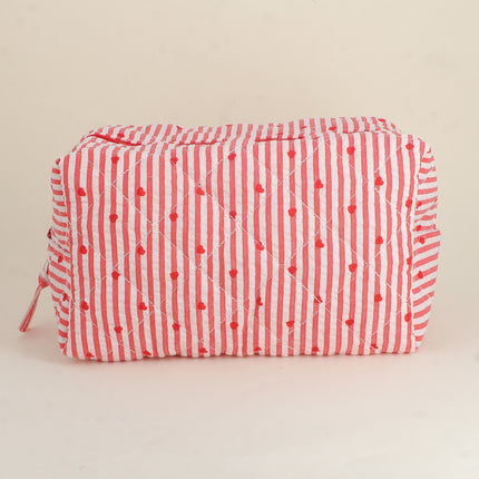 Grande trousse - jolis motifs, 100% polyester, 23 x 12 x 14 cm
