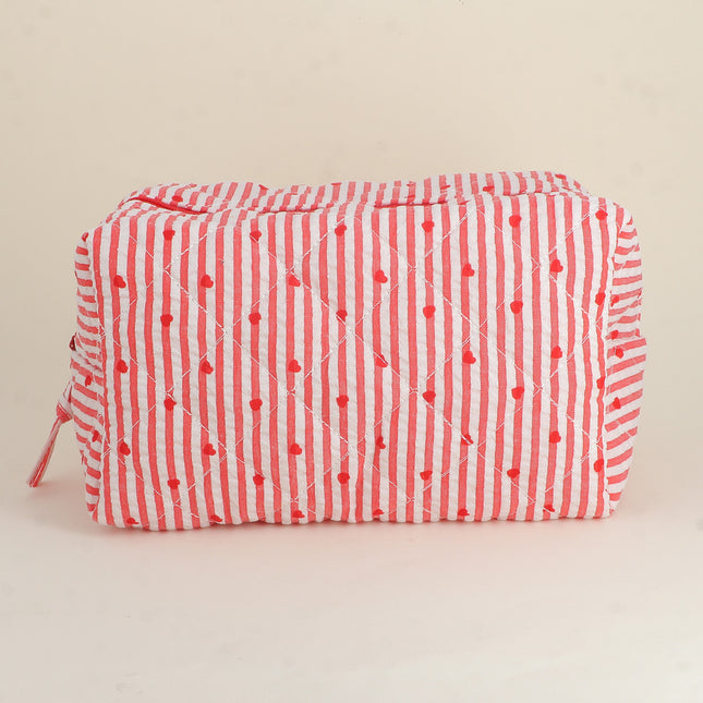 Grande trousse - jolis motifs, 100% polyester, 23 x 12 x 14 cm