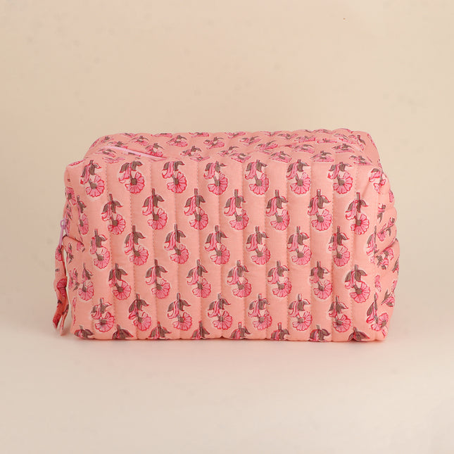Large pencil case - pretty patterns, 100% polyester, 23 x 12 x 14 cm