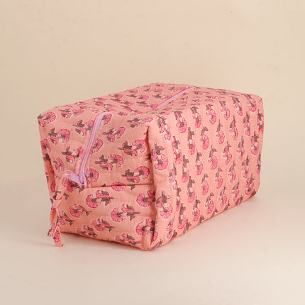 Grande trousse - jolis motifs, 100% polyester, 23 x 12 x 14 cm