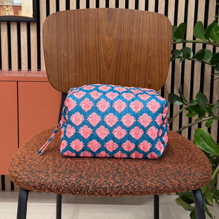 Grande trousse - jolis motifs, 100% polyester, 23 x 12 x 14 cm