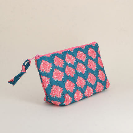 Grande trousse - motifs - 19 x 16 x 11,5 cm