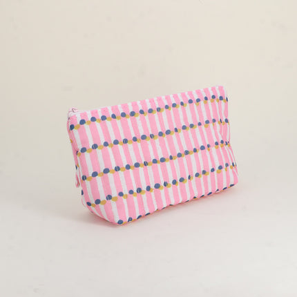 Grande trousse - motifs - 19 x 16 x 11,5 cm