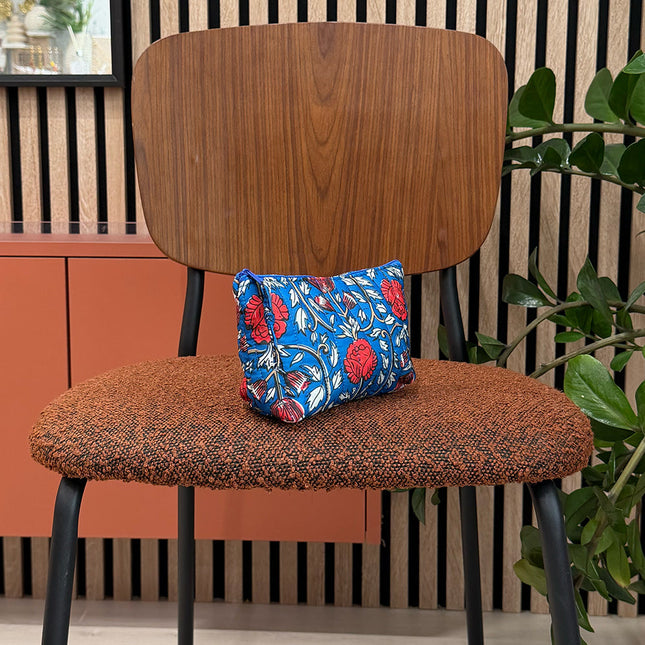 Large pouch - patterns - 19 x 16 x 11.5 cm