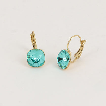 Boucles Béa - cristaux Swarovski® 4470 10mm