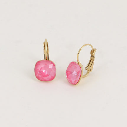 Boucles Béa - cristaux Swarovski® 4470 10mm