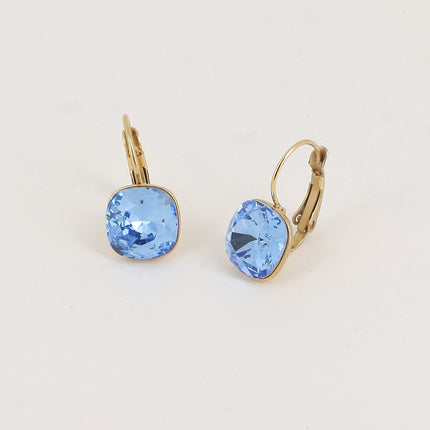 Boucles Béa - cristaux Swarovski® 4470 10mm