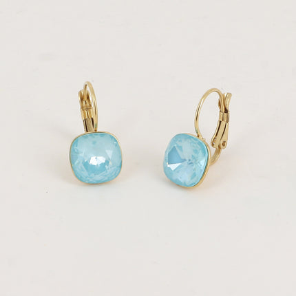 Boucles Béa - cristaux Swarovski® 4470 10mm