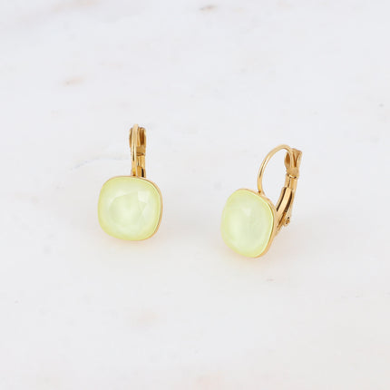 Boucles Béa - cristaux Swarovski® 4470 10mm