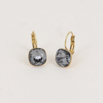 Boucles Béa - cristaux Swarovski® 4470 10mm