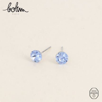 Boucles puces en laiton - cristaux de Swarovski® SS29