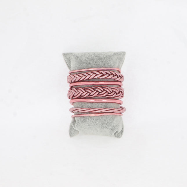 Kit de 7 joncs bouddhistes - Rose gold