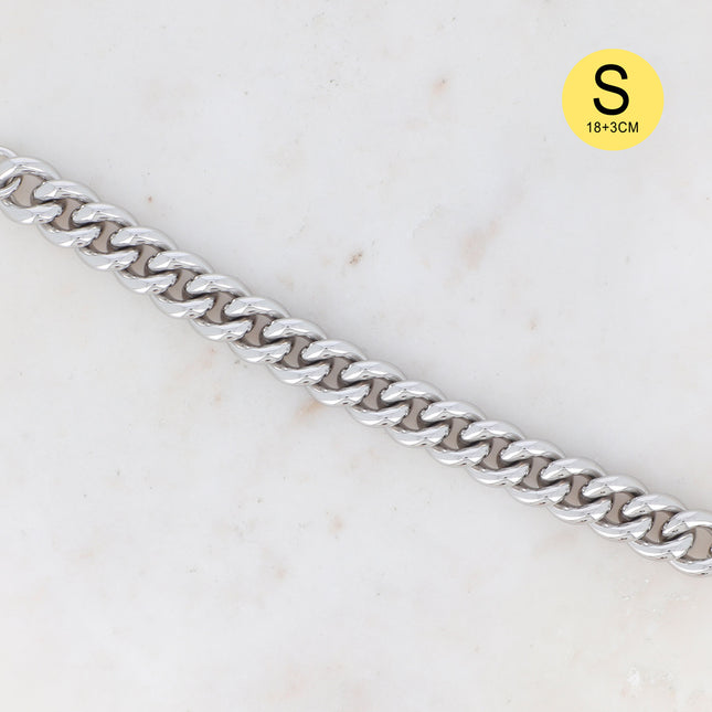 Cooper S Bracelet - Unisex, thick link 21 cm