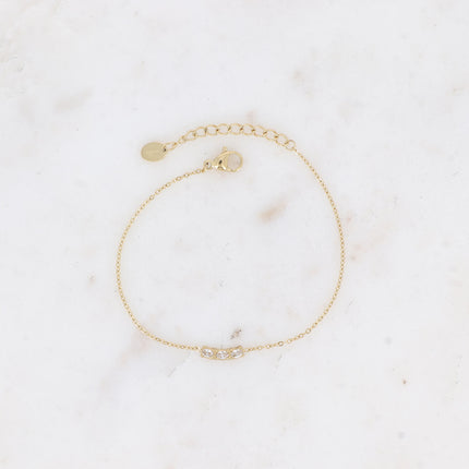 Bracelet Erica - 3 oxydes de zirconium