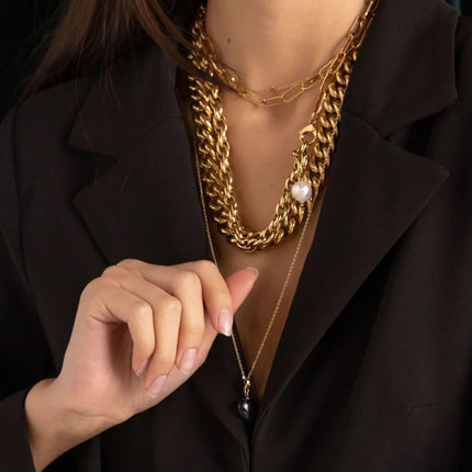 Bartone Necklace - Cable Chain 65+5CM