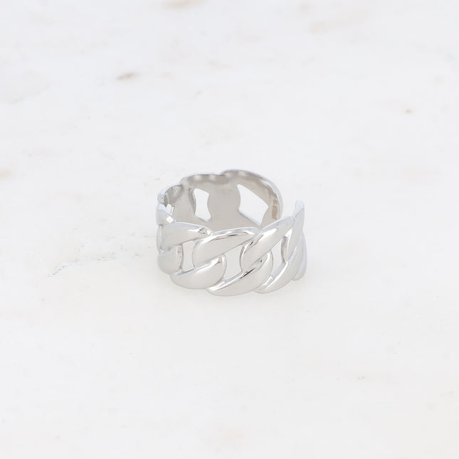 Bague Aiden - maille gourmette