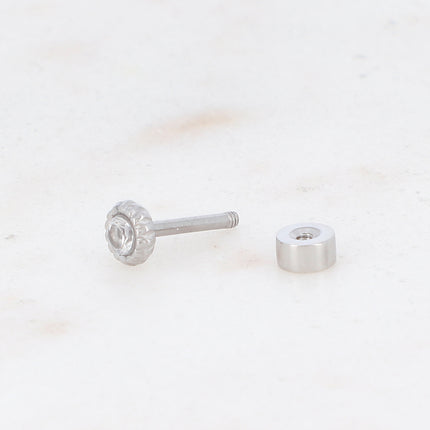 Piercing avec oxyde de zirconium
