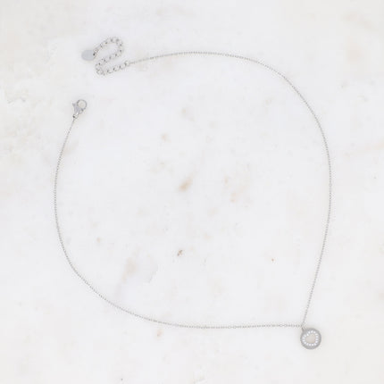 Collier Palia - Coeur et oxydes de zirconium