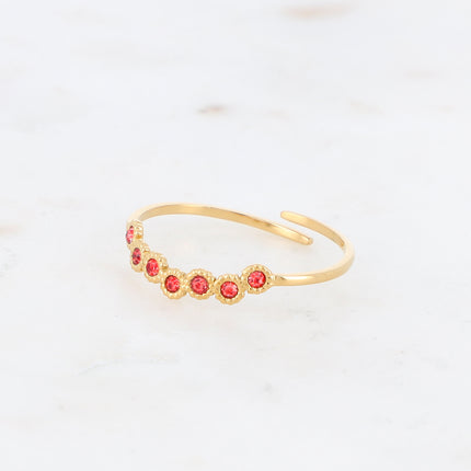 Bague Miza - oxydes de zirconium