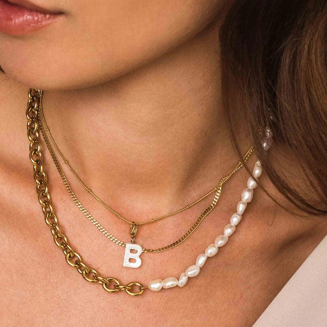 Collier 2 rangs Aniela