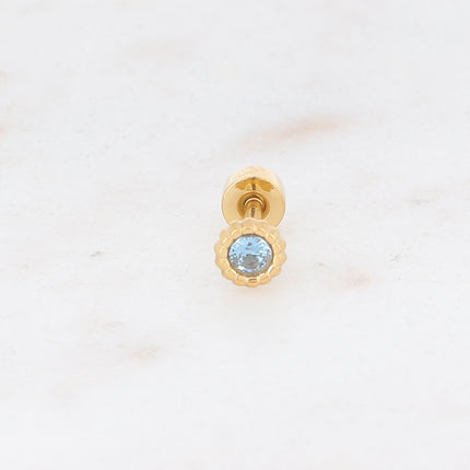 Piercing avec oxyde de zirconium