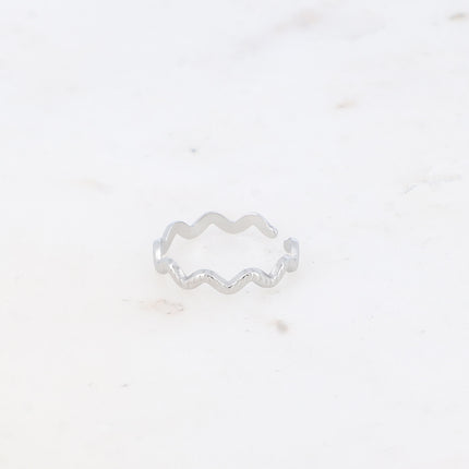 Bague Vuaggy - zigzag strié