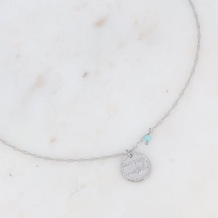 Fleury Necklace - Flower and Birth Month