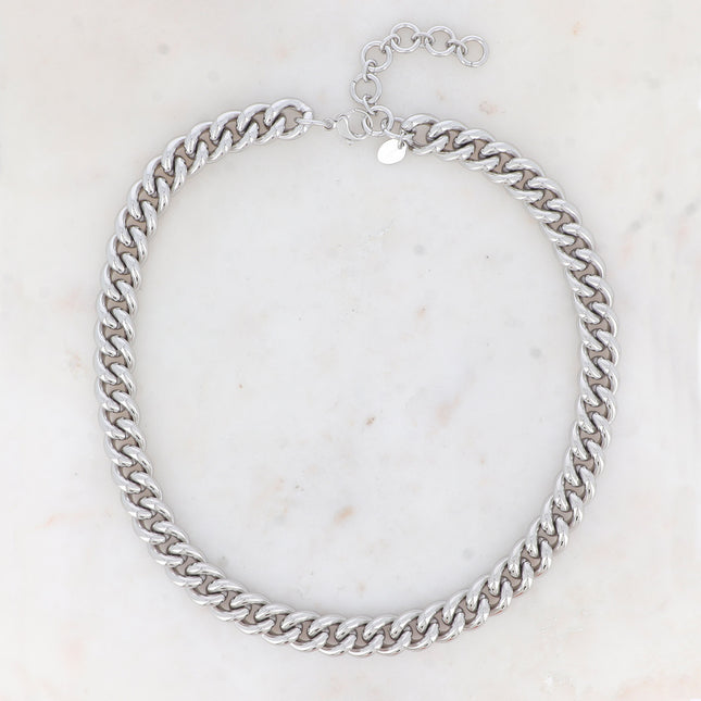 Cooper Necklace - unisex, chunky chain 57 cm