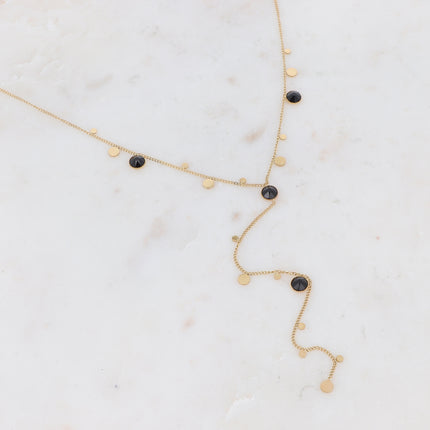Collier Khalissa Y - cristaux Swarovski® PP20