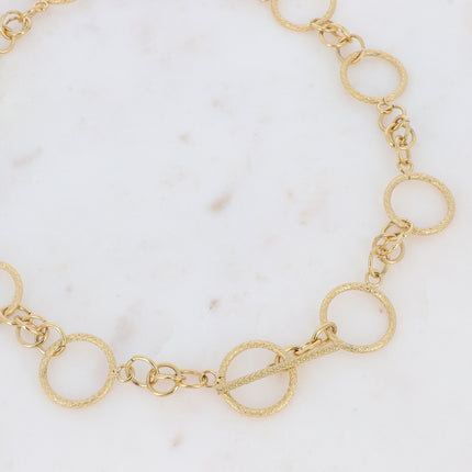 Collier Aubin - cercles et mailles