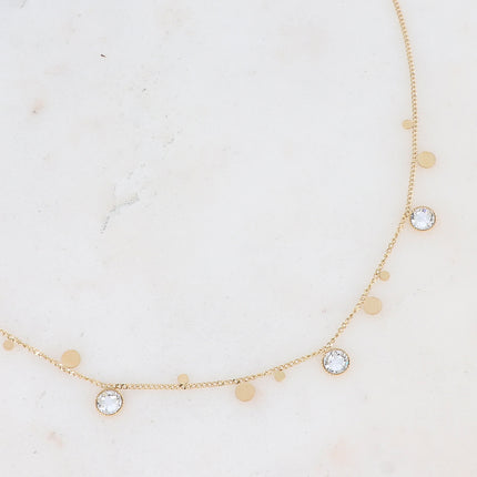 Collier Khalissa - cristaux Swarovski® PP20