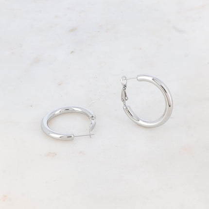 Créoles classiques Loa M -  3 cm